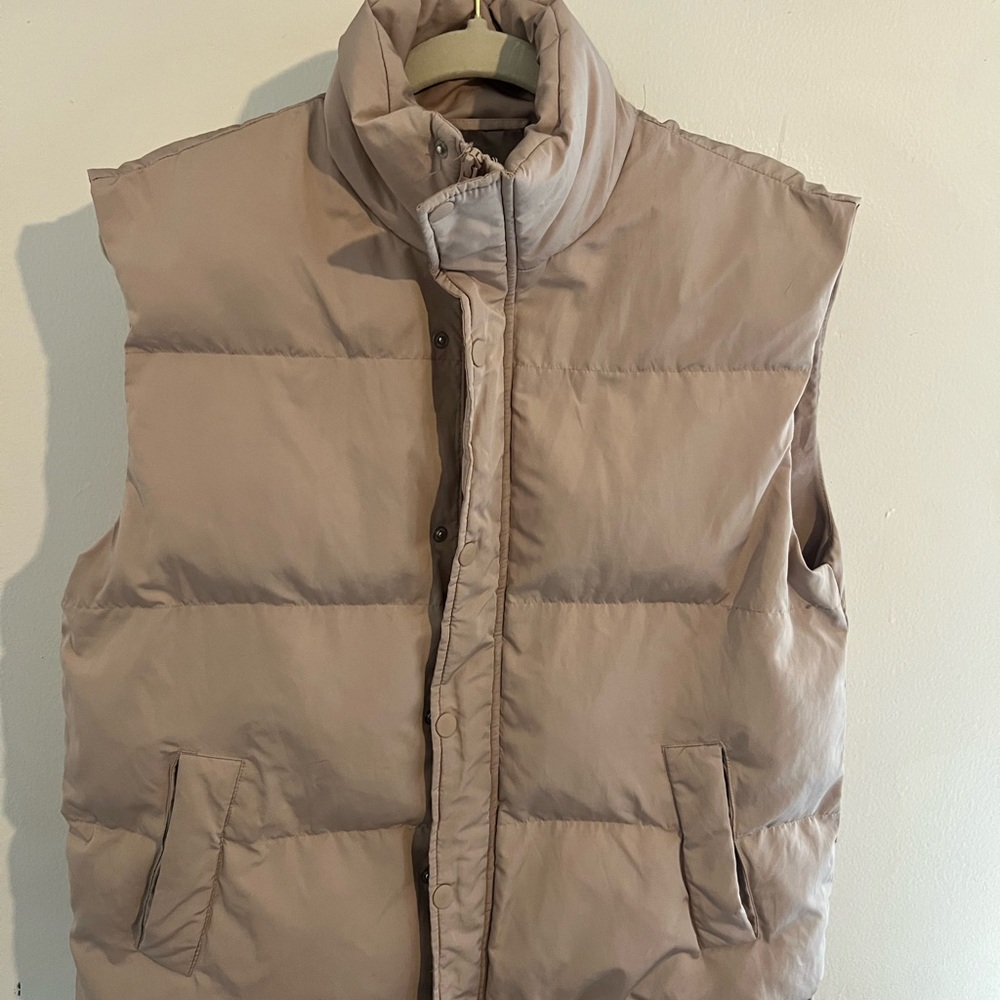 Target Beige Puffer Vest